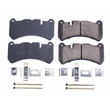 Carica l&#39;immagine nel visualizzatore di Gallery, Power Stop 17-18 Alfa Romeo Giulia Front Z17 Evolution Ceramic Brake Pads w/Hardware