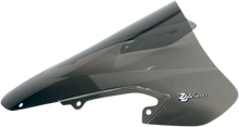 Load image into Gallery viewer, ZERO GRAVITY Double Bubble Windscreen - Smoke - GSXR1 16-107-02