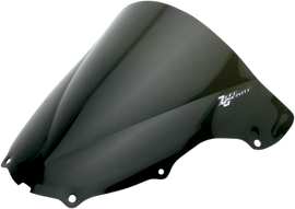 ZERO GRAVITY Double Bubble Windscreen - Dark Smoke - ZX6R/RR 16-245-19