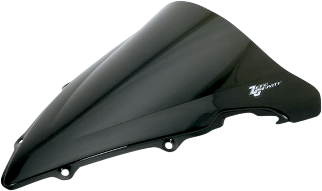 ZERO GRAVITY Double Bubble Windscreen - Dark Smoke - YZF-R6 16-578-19