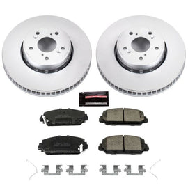 Power Stop 2016 Acura ILX Front Z17 Evolution Geomet Coated Brake Kit - 2to4wheels