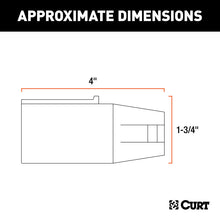 Load image into Gallery viewer, Curt Adapter (7-Way RV Blade to 6-Way Round Trailer Center Pin Auxiliary)