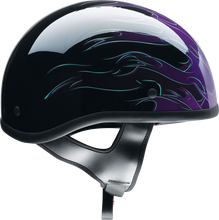 गैलरी व्यूवर में इमेज लोड करें, Z1R CC Beanie Helmet - Hellfire - Purple - XS 0103-1338