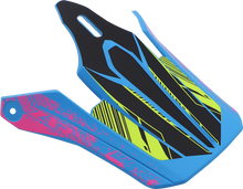 गैलरी व्यूवर में इमेज लोड करें, Z1R Youth F.I. Visor Kit - Fractal - Matte Blue/Hi-Viz 0132-1582