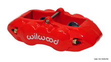 गैलरी व्यूवर में इमेज लोड करें, Wilwood Caliper-D8-4 Rear Red 1.38in Pistons 1.25in Disc