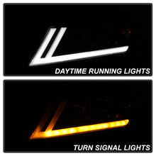 Charger l&#39;image dans la galerie, xTune 14-18 Chevy Impala (Excl Limited) DRL Halogen Proj Headlights - Blk (PRO-JH-CIM15-LB-BK)