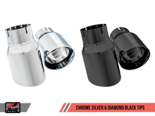 Cargar imagen en el visor de la galería, AWE Tuning Ford Focus RS SwitchPath Cat-back Exhaust - Chrome Silver Tips