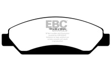 गैलरी व्यूवर में इमेज लोड करें, EBC 07 Cadillac Escalade 6.2 2WD Yellowstuff Front Brake Pads