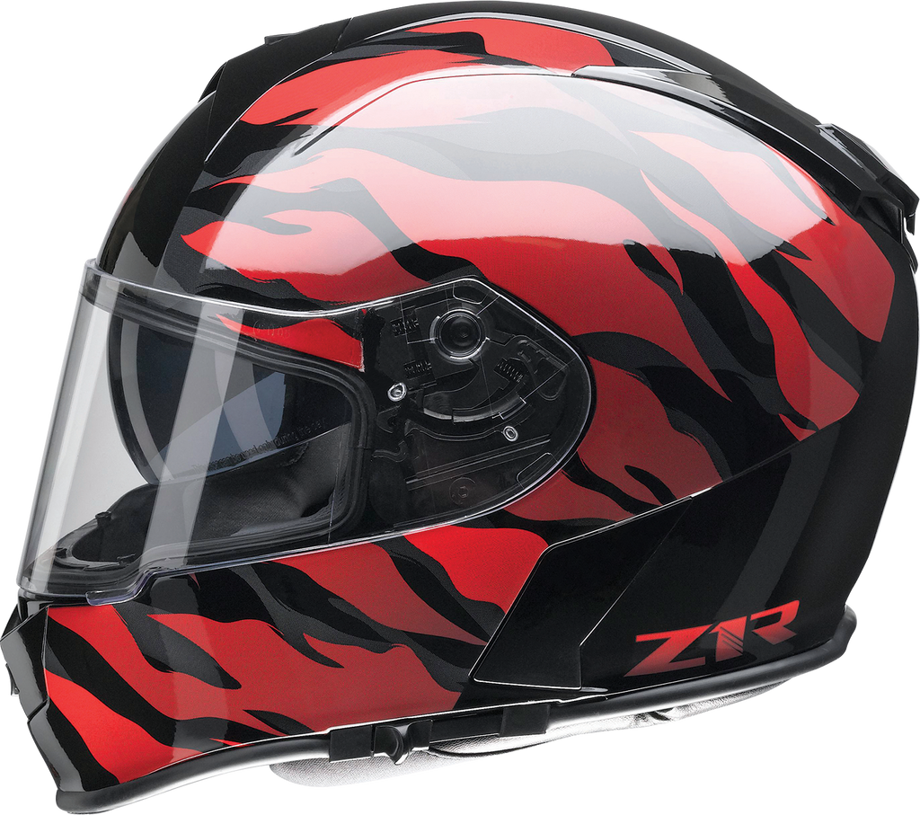 Z1R Warrant Helmet - Panthera - Black/Red - 2XL 010115210