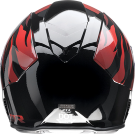 Z1R Warrant Helmet - Panthera - Black/Red - 2XL 010115210