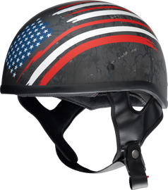 Z1R CC Beanie Helmet - Justice - Black/Red/White/Blue - Small 0103-1404