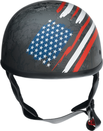 Z1R CC Beanie Helmet - Justice - Black/Red/White/Blue - Small 0103-1404