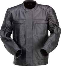 गैलरी व्यूवर में इमेज लोड करें, Z1R Widower Leather Jacket - Black - 4XL 2810-3975