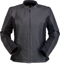 गैलरी व्यूवर में इमेज लोड करें, Z1R Women&#39;s Bellona Leather Jacket - Black - XS 2813-1017