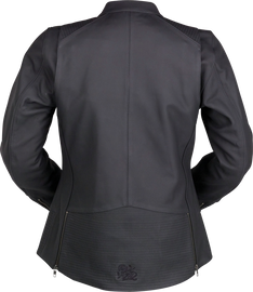 Z1R Women's Matchlock Leather Jacket - Black - XS 2813-1025