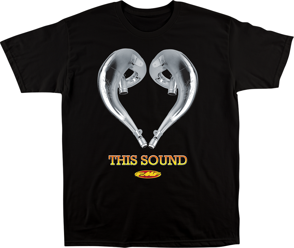 FMF Love This Sound T-Shirt - Black - 2XL SP23118915BLK2X