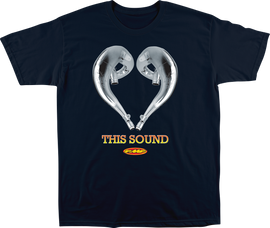 FMF Love This Sound T-Shirt - Navy - Small SP23118915NVYS