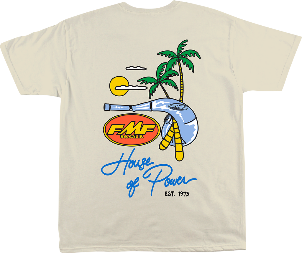 FMF Good Times T-Shirt - Natural - Small SP23118900NATS