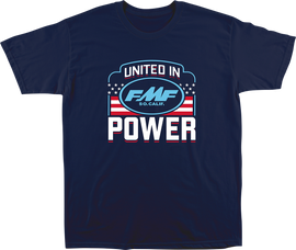 FMF United in Power T-Shirt - Navy - Large SP23118910NVYL