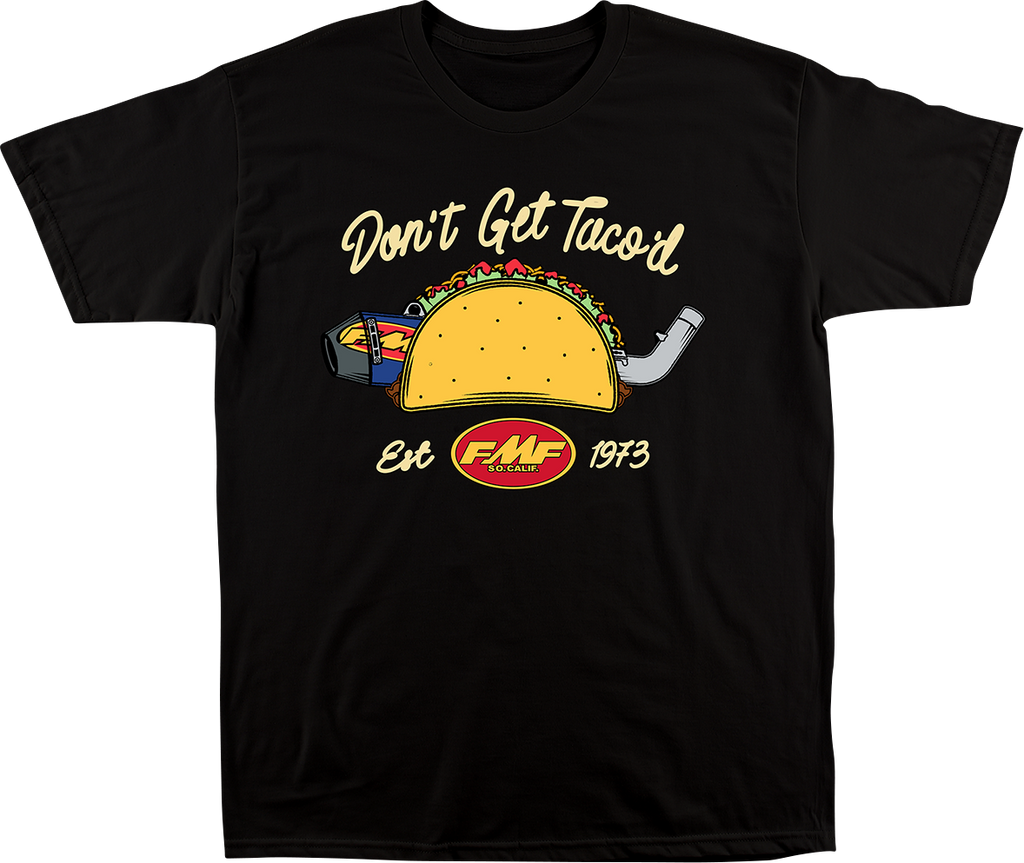 FMF Exhaust CO T-Shirt - Black - Large SP23118913BLKL