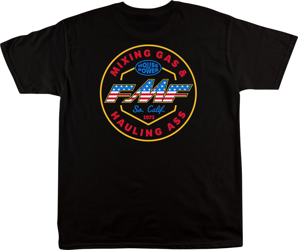 FMF American Speed T-Shirt - Black - Medium SP23118912BLKM