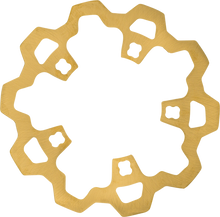 Cargar imagen en el visor de la galería, LYNDALL RACING BRAKES LLC Rotor with Gas Slots - Prodigy/Enforcer - Gold - 11.8&quot; 3-232-2