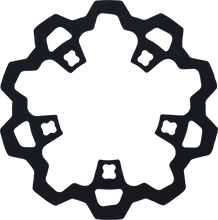 Carica l&#39;immagine nel visualizzatore di Gallery, LYNDALL RACING BRAKES LLC Rotor with Gas Slots - Prodigy/Enforcer - Black - 11.8&quot; 3-231-2