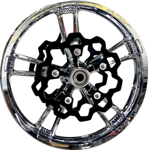 Carica l&#39;immagine nel visualizzatore di Gallery, LYNDALL RACING BRAKES LLC Rotor with Gas Slots - Prodigy/Enforcer - Black - 11.8&quot; 3-231-2