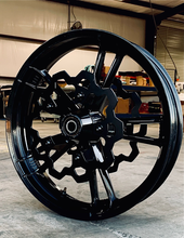 Carica l&#39;immagine nel visualizzatore di Gallery, LYNDALL RACING BRAKES LLC Rotor with Gas Slots - Prodigy/Enforcer - Black - 11.8&quot; 3-231-2