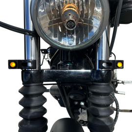 JOKER MACHINE Turn Signal - 39 mm - Amber - Black 05-220-1