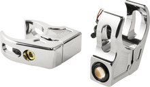 Load image into Gallery viewer, JOKER MACHINE Turn Signal - 39 mm - Amber - Chrome 05-220-3