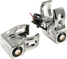 Load image into Gallery viewer, JOKER MACHINE Turn Signal - 39 mm - Amber - Chrome 05-220-3