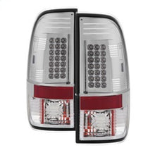 Carica l&#39;immagine nel visualizzatore di Gallery, Spyder Ford F150 side 97-03/F250/350/450 Super Duty 99-07 LED Tail Lights Chrm ALT-YD-FF15097-LED-C