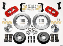 गैलरी व्यूवर में इमेज लोड करें, Wilwood AERO6 Front Hub Kit 14.00 Red 67-69 Camaro 64-72 Nova Chevelle