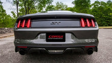 Charger l&#39;image dans la galerie, Corsa 2015 Ford Mustang GT 5.0 3in Axle Back Exhaust Black Dual Tips (Touring)