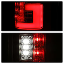 Charger l&#39;image dans la galerie, Spyder 17-18 Ford F-250 Super Duty (Excl LED Models) LED Tail Lights - Chrome (ALT-YD-FS17-LED-C)