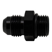 गैलरी व्यूवर में इमेज लोड करें, DeatschWerks 6AN ORB Male to 6AN Male Flare Adapter (Incl O-Ring) - Anodized Matte Black