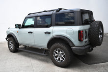 Cargar imagen en el visor de la galería, Go Rhino 21-23 Ford Bronco 4dr E-BOARD E1 Electric Running Board Kit (No Drill) - Tex. Blk