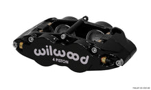 गैलरी व्यूवर में इमेज लोड करें, Wilwood Caliper-Narrow Superlite 4R - Black 1.75/1.75in Pistons 1.25in Disc