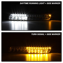 Laden Sie das Bild in den Galerie-Viewer, xTune 99-06 GMC Sierra (Excl Denali) Full LED Bumper Lights - Chrome (CBL-GSI99-LED-C)