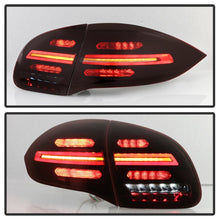 Carica l&#39;immagine nel visualizzatore di Gallery, Spyder Porsche Cayenne 958 11-14 LED Tail Lights - Sequential Signal - Red Smoke