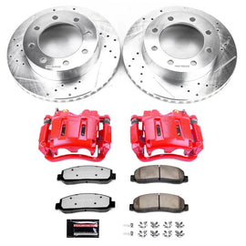Power Stop 05-08 Ford F-250 Super Duty Z36 Truck and Tow Kit w/ Calipers - Front - 2to4wheels