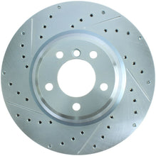 Laden Sie das Bild in den Galerie-Viewer, StopTech Select Sport 07-13 BMW 335i Slotted &amp; Drilled Vented Right Front Brake Rotor