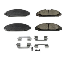 Carica l&#39;immagine nel visualizzatore di Gallery, Power Stop 15-19 Ford Mustang Front Z17 Evolution Ceramic Brake Pads w/Hardware
