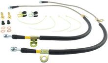 Charger l&#39;image dans la galerie, StopTech 09+ Nissan GTR Stainless Steel Front Brake Lines