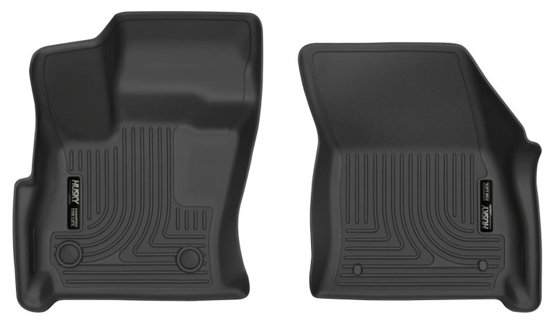 Husky Liners 17-18 Lincoln Continental X-Act Contour Front Row Black Floor Liners - 2to4wheels