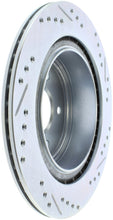 Carica l&#39;immagine nel visualizzatore di Gallery, StopTech Select Sport Nissan Slotted and Drilled Right Rear Rotor