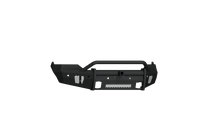 Laden Sie das Bild in den Galerie-Viewer, Road Armor 13-18 Ram 1500 Vaquero Front Bumper w/Pre-Runner Guard 2in Receiver - Tex Blk