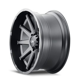 ION Type 143 20x10 / 6x135 BP / -19mm Offset / 87.1mm Hub Matte Black Wheel