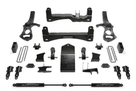 Fabtech 2019 GM K1500 Trail Boss/AT4 4WD 4in Basic System w/Rear Stealth Shocks - 2to4wheels